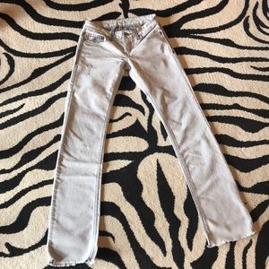 Light Gray CRUEL GIRL boot cut jeans 1XL